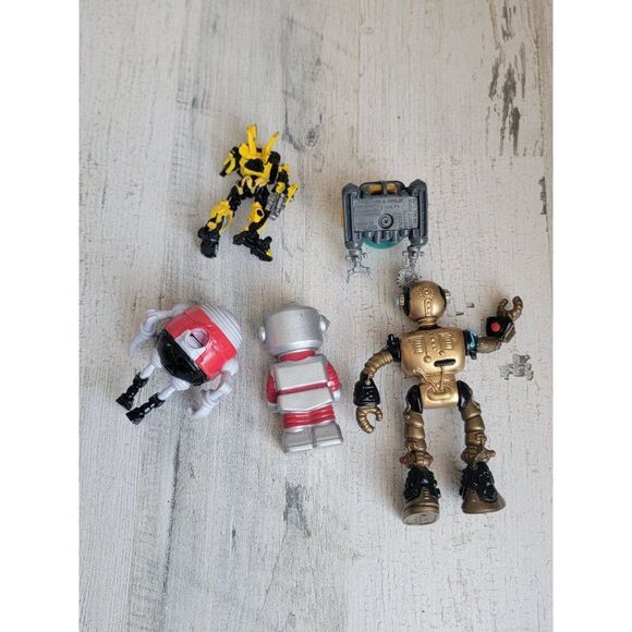 Robot variety toy set bumblebee Villan hero sub weapon silver - Picture 7 of 9